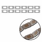 Kraft Large Ticket Strips - White - Bulk